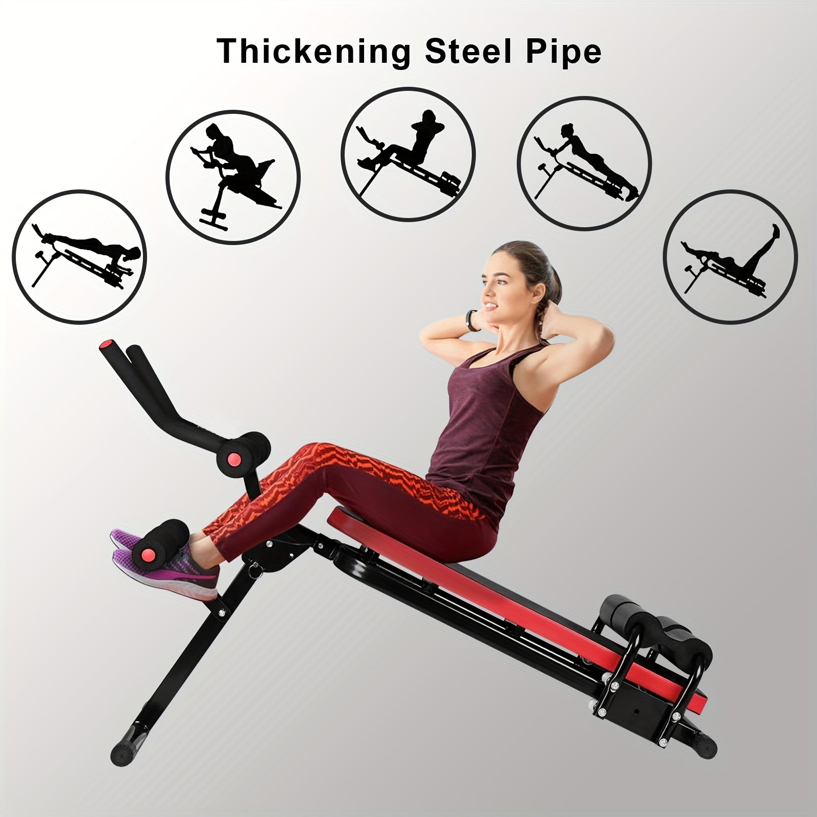 NNETM Ab Workout Sit-Up Bench