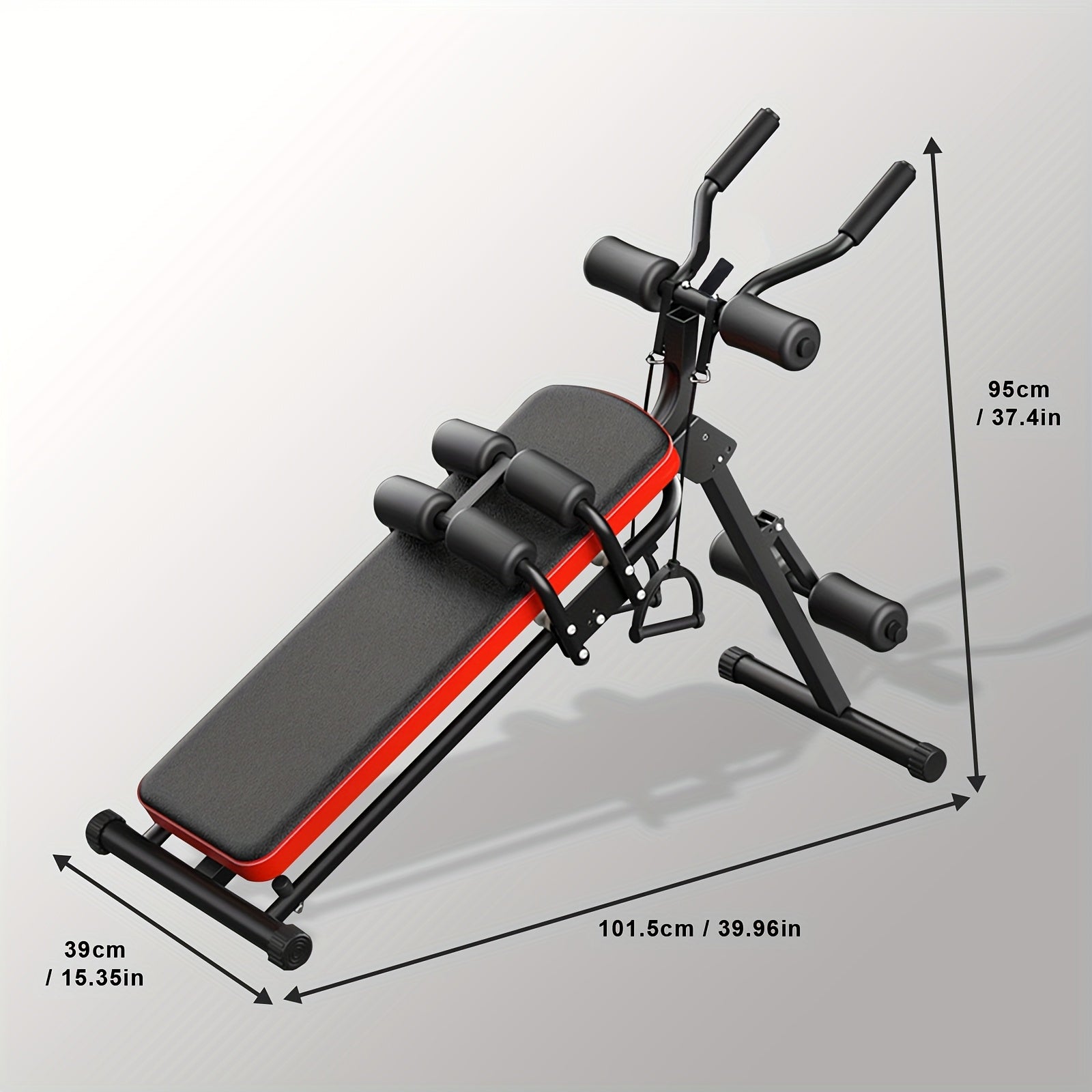 NNETM Ab Workout Sit-Up Bench
