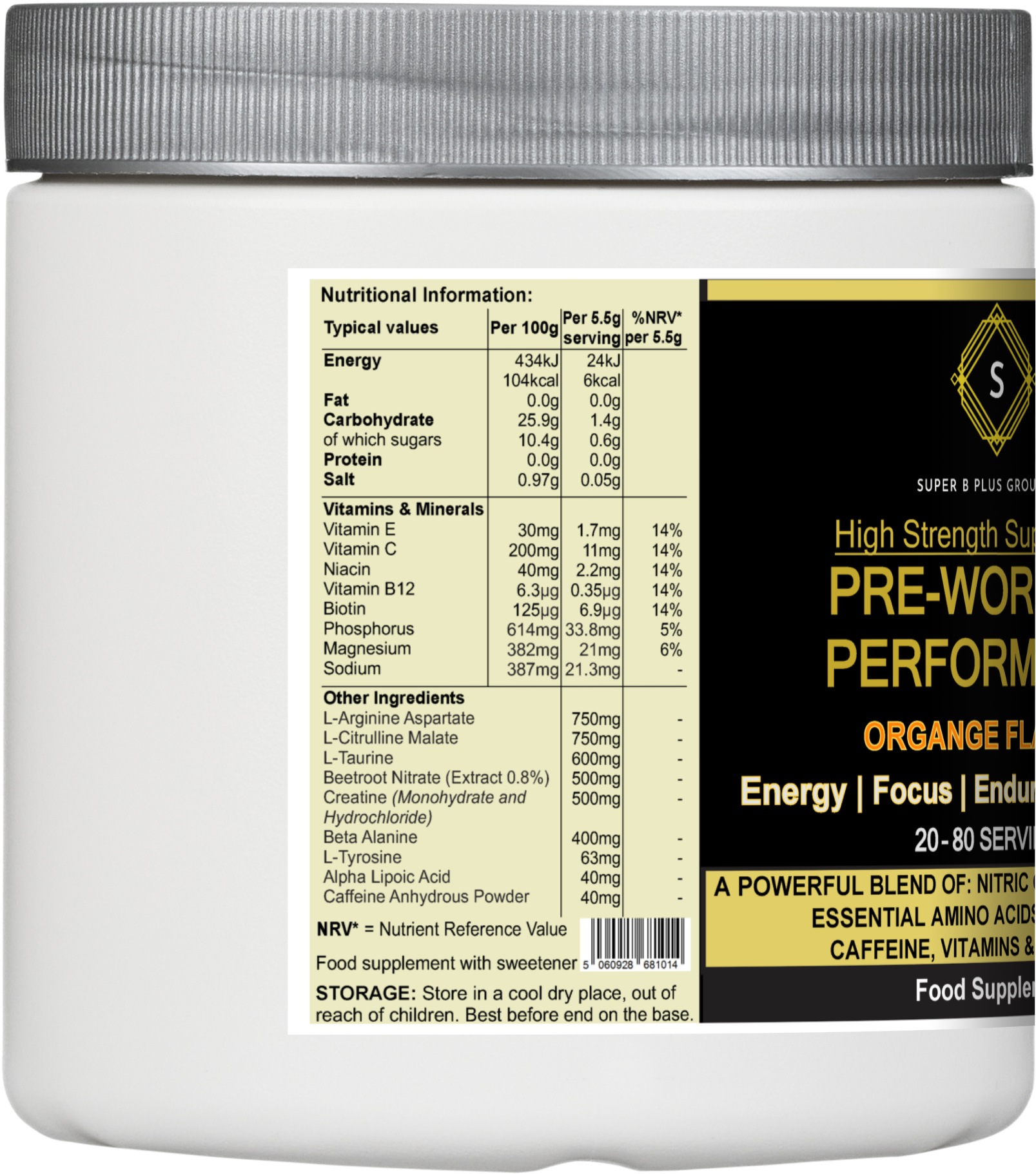 PRE-WORKOUT PERFORMANCE