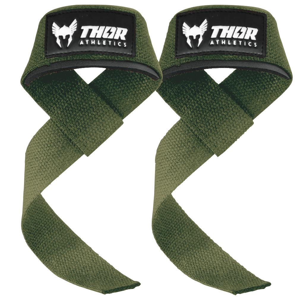 Thor Lifting Straps | Army Green